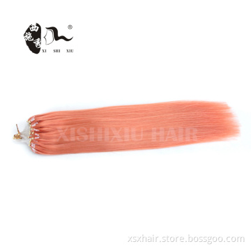 Wholesale double drawn micro loop human hair extension